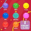 Playz 200 Mini Ball Pit Balls for Kids & Toddlers with 8 Assorted Colors for Play Tents & Ball Pits - 2 of 4