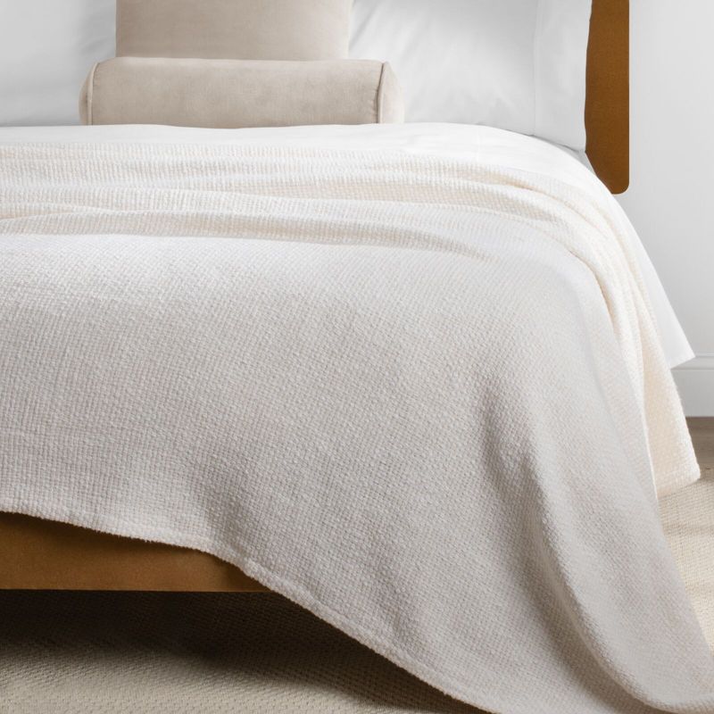 Nate Home by Nate Berkus Two-Tone Cotton Bed Blanket, 1 of 9