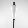 Patio Essentials 15.55" Cone Metal Outdoor Torches Cream/Green/Red - 3 of 4