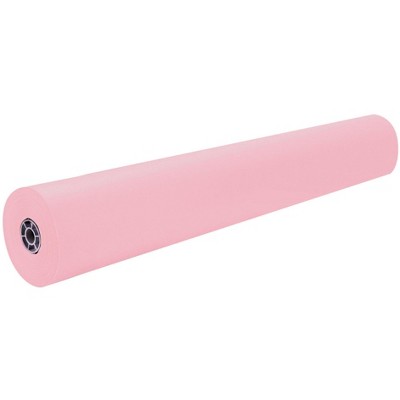 Rainbow Kraft Duo-Finish Kraft Paper Roll, 40 lb, 36 Inches x 1000 Feet, Pink