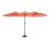 CAVINAS 15 FT Large Double-Sided Patio Umbrella Extra Wide Large Umbrella Outdoor Patio (Base Sold Separately) - 3 of 4