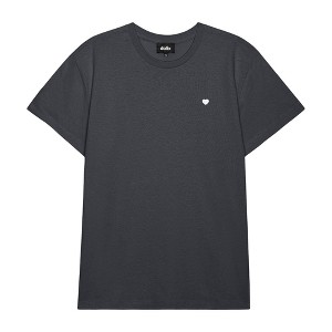 Dalix Womens Lil Heart Lightweight Everyday Tee - 1 of 4