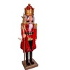 Kurt Adler 32-Inch Plastic Red and Gold King Nutcracker - 3 of 4