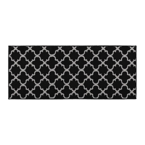 Evideco French Home Goods Wool Effect Arabesque Kitchen Runner Rug 48” L x 20” W - image 1 of 4