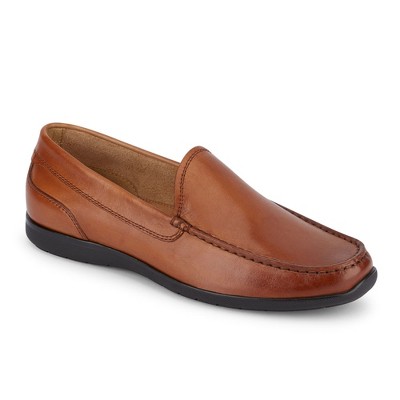 brown casual loafers