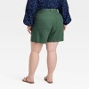 Women's High-Rise Tie-Waist Linen Trouser Shorts - Universal Thread™ - 2 of 3