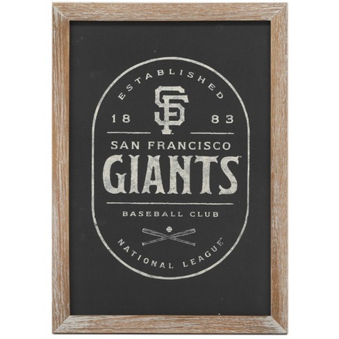 MLB San Francisco Giants Baseball Field Metal Panel