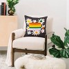 16"x16" Lane And Lucia Pride Square Throw Pillow Black - Deny Designs - 2 of 4