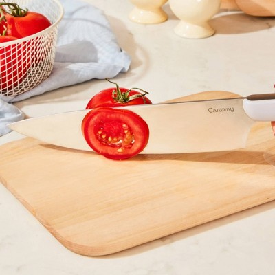 Caraway Gray 5-Piece German Steel Knife Set with Ergonomic Handles