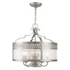 Livex Lighting Westfield 5 - Light Chandelier in  Brushed Nickel - 4 of 4
