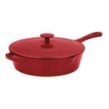 Cuisinart Chef's Classic 4.25qt Enameled Cast Iron Chicken Fryer CI45-30CR - Red