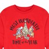 Boys' - Winnie the Pooh - Christmas Most Wonderful Time of the Year Long Sleeve Graphic T-Shirt - 2 of 4