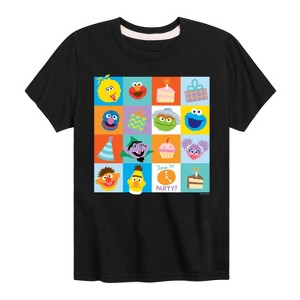 Boys' - Sesame Street - Birthday Time To Party Short Sleeve Graphic T-Shirt - 1 of 4