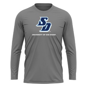 Men's University of San Diego Adult Sport Long Sleeve Shirt Primary Logo - 1 of 4