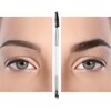 Unique Bargains Soft Double Heat Angled Eyebrow Brush Eyelash Extension Brush for Women Eye Makeup - 4 of 4