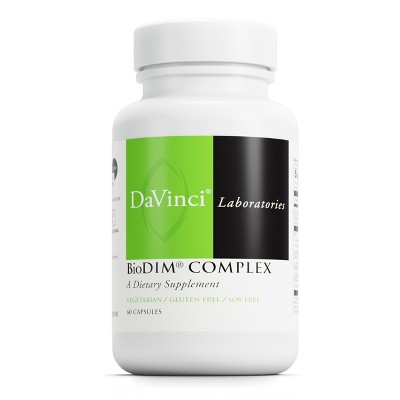 DaVinci Labs BioDIM Complex - Antioxidant Supplement to Support Cellular Health and Hormone Balance for Women and Men* - Gluten-Free - 60 Capsules
