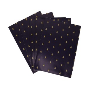 Unique Bargains Gift Wrap Paper Glossy Coated Paper 27.56 x 19.69" 5 Pcs - 1 of 4