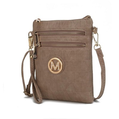 MKF Collection Andrea Milan M Signature Crossbody Bag by Mia K