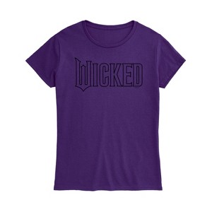 Women's - Wicked - Outline Logo Short Sleeve Graphic T-Shirt - 1 of 3