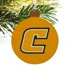 University of Tennessee at Chattanooga Secondary Logo Wood Christmas Tree Holiday Ornament - 4 of 4