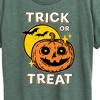 Women's - Instant Message - Vintage Trick Or Treat Pumpkin Short Sleeve Graphic T-Shirt - 2 of 4