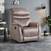 Lirago Rocking Recliner Chair with Lumbar Support-Adjustable Manual Rocking & Ergonomic Design 28.7"W * 34.2"D * 41.7"H - 2 of 4