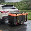 VEVOR 60"x20"x6",Hitch Cargo Carrier,500 lbs Capacity Hitch Cargo Carrier with Cargo Net,Folding Hitch Mount with Hitch Lock for 2" Receiver,Black - 2 of 4