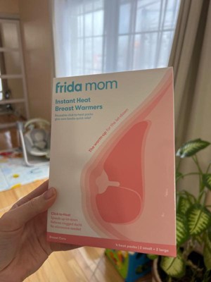 Frida Mom Breast Care Self Care Kit with 2-in-1 Lactation Massager,  Hydrating Mask Supplements, and Breast Warmer for Breastfeeding Relief, 7  Pieces 