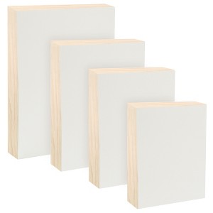 Da Vinci Pro Medium Textured Gesso Panel - Assorted Size Multi-Packs of Wood Panels for Painting - Accepts Mediums like Canvas - For Oils, Acrylics, - 1 of 1