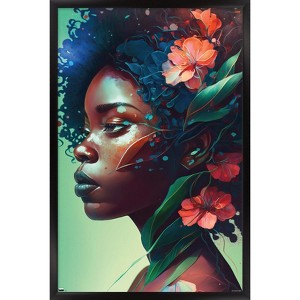 Trends International Wumples - Beautiful Profile 2 Framed Wall Poster Prints - 1 of 4