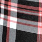 black coral plaid