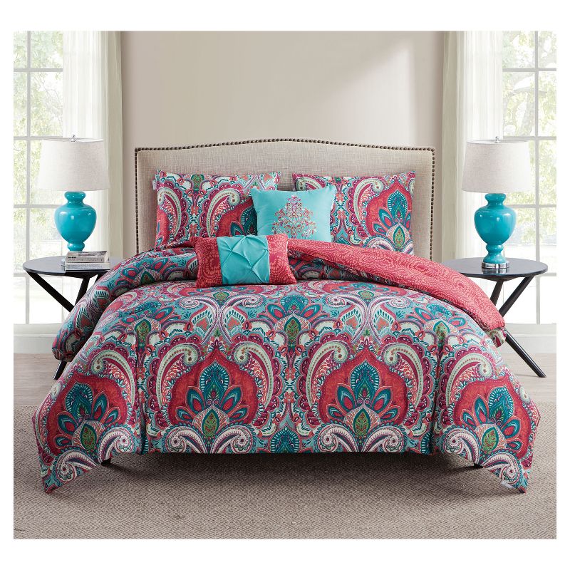 Casa Real Reversible Comforter Set - VCNY, 1 of 6
