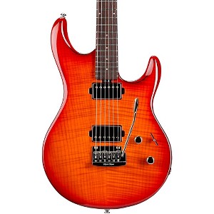 Ernie Ball Music Man Luke 3 HH Flame Maple Top Rosewood Fingerboard Electric Guitar - 1 of 4