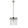Elegant Lighting Sydney 3 light Matte Black Pendant Clear Royal Cut Crystal - 2 of 4
