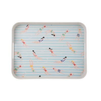 Beachcombers BAMBOO SWIM PRINT TRAY