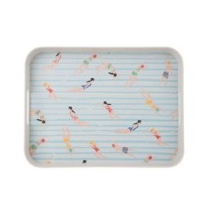 Beachcombers BAMBOO SWIM PRINT TRAY - 1 of 1