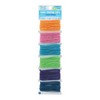 Clubhouse Crafts® Thick Sparkle Elastic Cord, 6 Colors, 18 Yards Per Pack, 6 Packs - 2 of 3