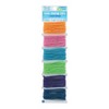 Clubhouse Crafts® Thick Sparkle Elastic Cord, 6 Colors, 18 Yards Per Pack, 6 Packs - image 2 of 3