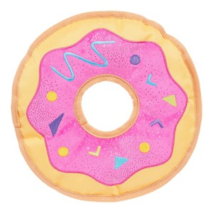 BARK Doggy Bag Delivery Donut Dog Food Shaped Flying Disc Toy - 1 of 4