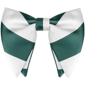 INSPIRE CHIC Men's Pre-tied Striped Adjustable Bow Tie - 1 of 4