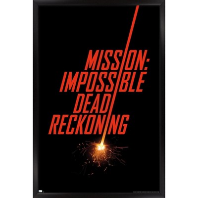Trends International Mission Impossible: Dead Reckoning Part 1 - Fuse One Sheet Framed Wall Poster Prints