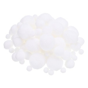 Unique Bargains Creative DIY Craft Decoration Home Art Supplies Pom Poms - 1 of 4