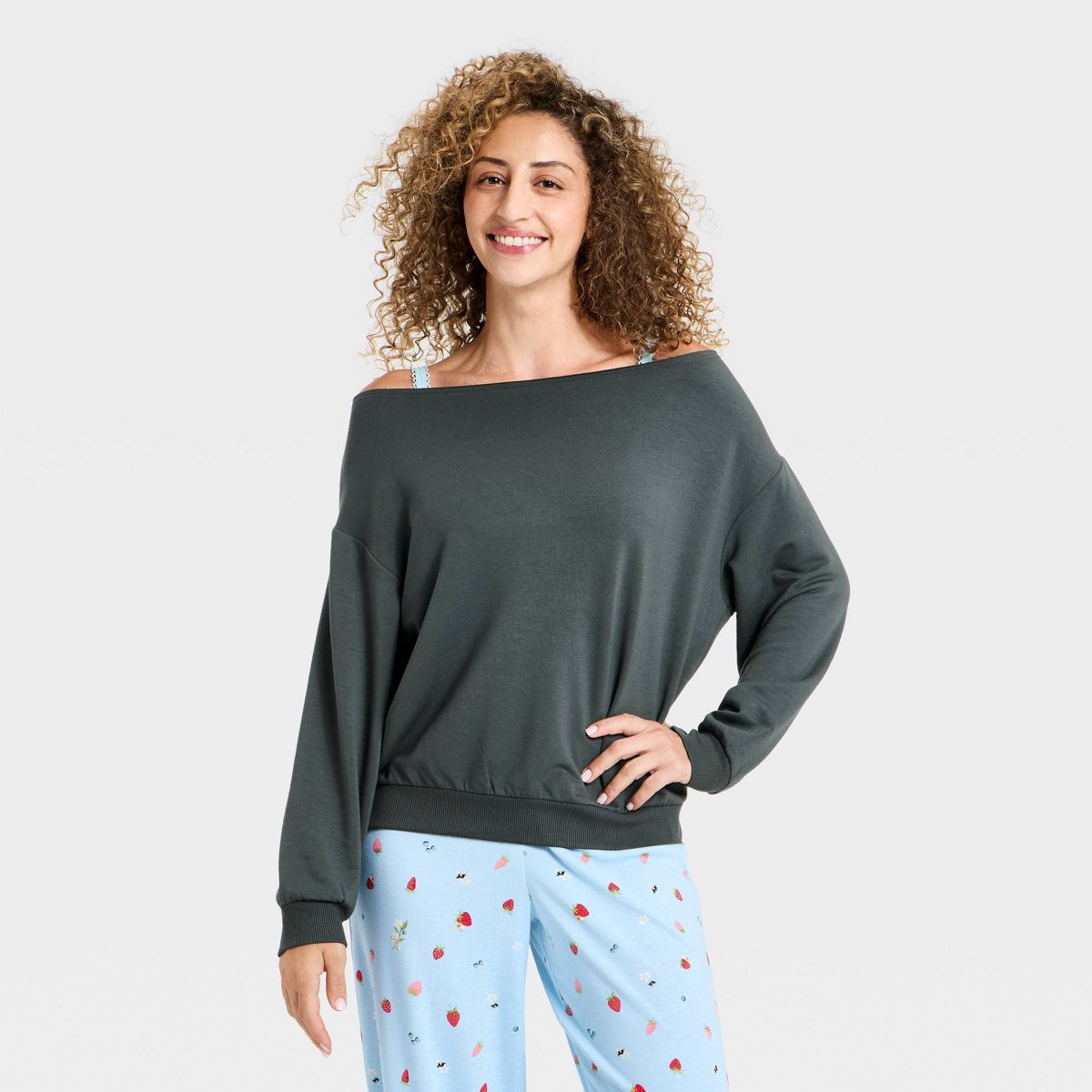 Women's French Terry Fleece Crewneck Sweatshirt - Wild Fable™