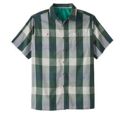 KingSize Short Sleeve Printed Sport Shirt