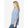 Woman Within Perfect Three Quarter Sleeve Shirt - 4 of 4