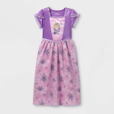 Girls' Disney Princess Rapunzel Easy Fit NightGown - Purple