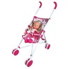 Lissi 12'' Doll Set with Stroller, Bed & Highchair – Feeding & Travel Playset - image 3 of 4