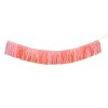 Meri Meri Pink Fringe Garland (11.5' with excess cord - Pack of 1) - 3 of 4