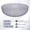 American Atelier 12 Pc Dinnerware Set Stoneware Dishes, Dinner Plate, Side Plate, Bowl, and Mug, Service for 4, Plate and Bowl Set, Denim Blue - 4 of 4