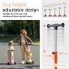 KUB Kids Kick Scooter, 3 Wheel Kick Scooter with Light-Up Wheels, Lean to Steer Toy Scooter for Kids Ages 2+ - 2 of 4